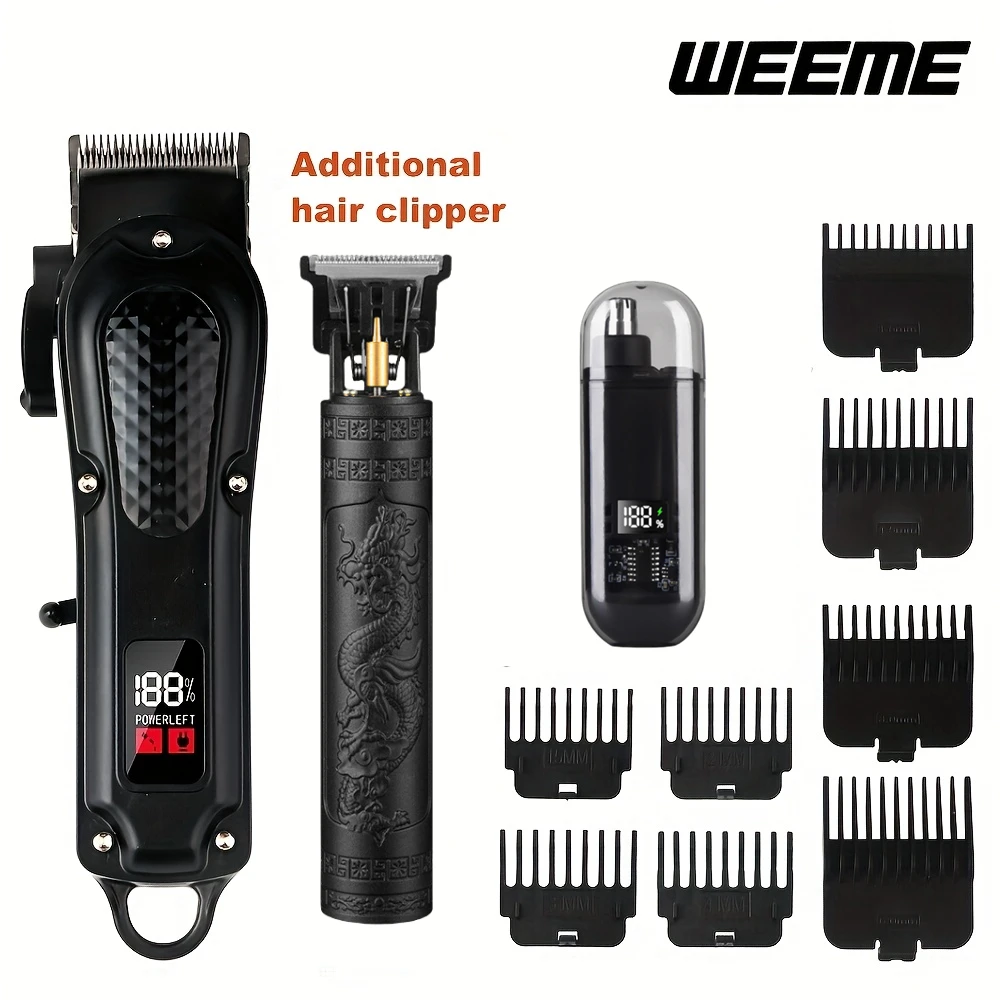 Personal beauty care set hairdresser / hair trimming / nose hair trimming men’s beauty gift large capacity battery silent shavin BEST SELLERS Personal beauty care set hairdresser / hair trimming / nose hair trimming men’s beauty gift large capacity battery silent shavin BEST SELLERS
