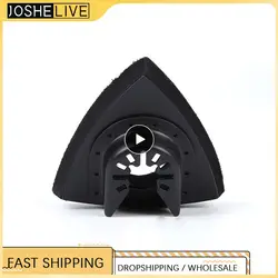 Tampon de ponçage Uick à dégagement rapide, papier de verre polyvalent, outils électriques oscillants, plaque d'acier, tampon de ponçage, boucle à crochet triangulaire