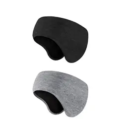 Fleece Ear Warmers Running Headband for Adults Cold Weather Winter Earmuffs Ear Muffs for Cycling Outdoor Hiking Yoga Skiing