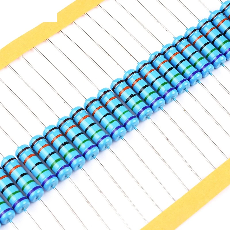 20K 22K 24K 27K 30K 33K 36K 39K 43K ohm 1% Metal Film Resistor 1/6W 1/4W 1W 2W 3W Metal Film Resistor Metal Film Resistors