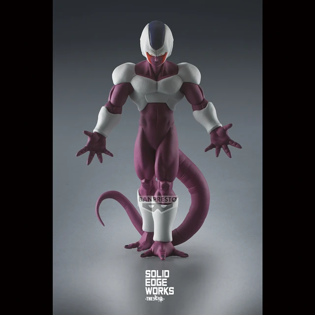Banpresto Dragon Ball Z Anime Figurines Solid Edge Works Cooler PVC Action Figures DBZ Figurals Collectible Model Toys 3