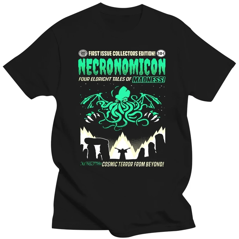 

H. P. Lovecraft Necronomicon Classic T-shirt Men's Women's All sizes