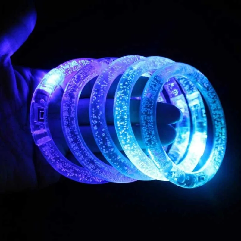 Braccialetti Luminosi LED AUAUY - 8 Colori Con 3 Modalità Per Feste E Eventi - Foto 13