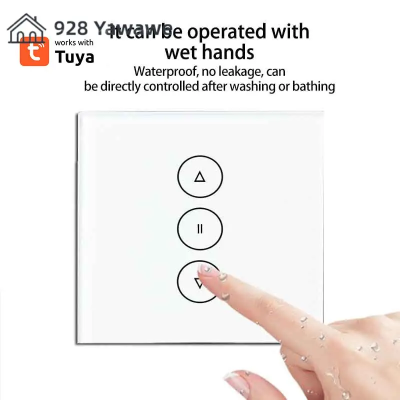 

Умный выключатель Tuya Smart Home, работает с Alexa Home 10a, сенсорные переключатели, дистанционное управление через приложение, 86 панель, голосовое управление