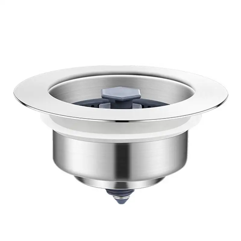 

Ситечко для слива кухонной раковины, ситечко для раковины, выдвижная стопор для слива, пружинный дренажный раствор, Очистка для использования в гостинице, столовой