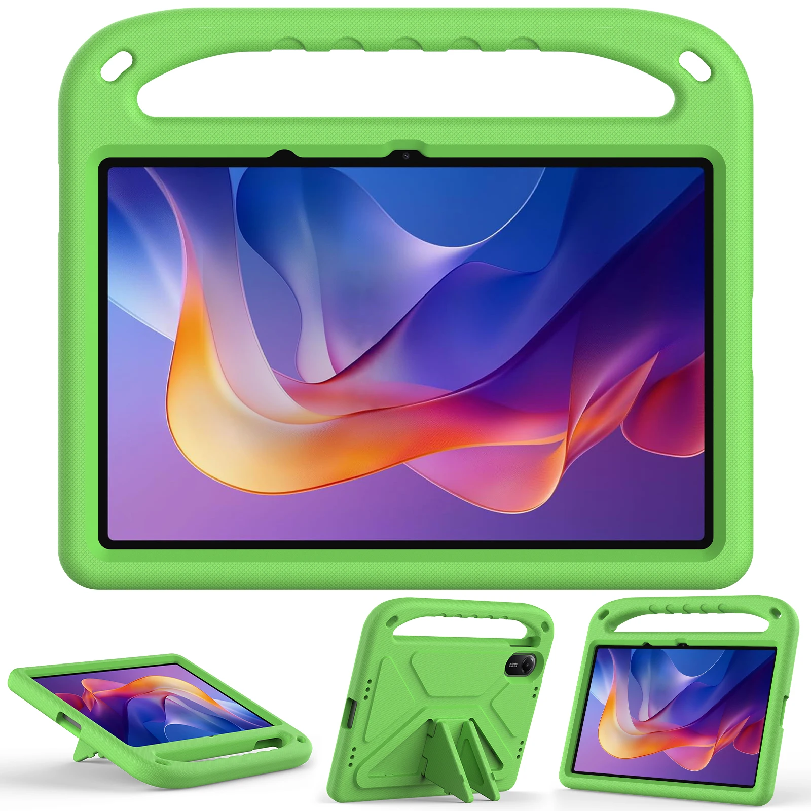 Kids Safe EVA Stand Case with Handle and Kickstand