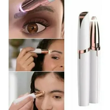 Electric Eyebrow Trimmer Electric Face Eyebrow Hair Trimmer Mini Portable Women Body Shaver Remover Blade Eye Rechargeable 6