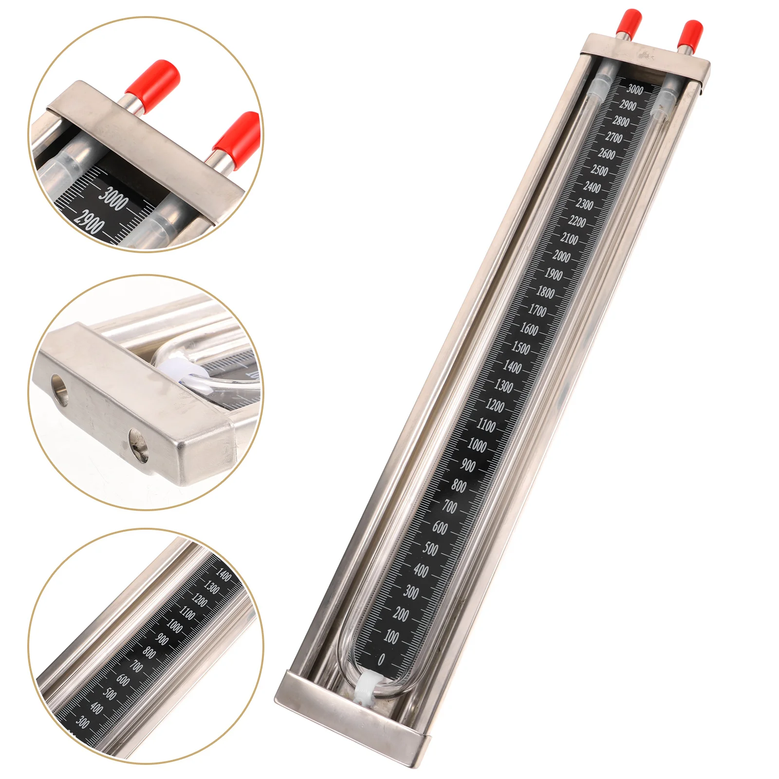

Vacuum Tube Tester Differential Pressure Meter U Tube Manometer Pressure Meter Accessory