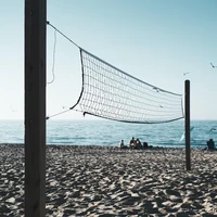 950X100CM Portable Badminton Volleyball Net Indoor or Outdoor for Beach Volleyball Net Professional Standard Tennis Training 2