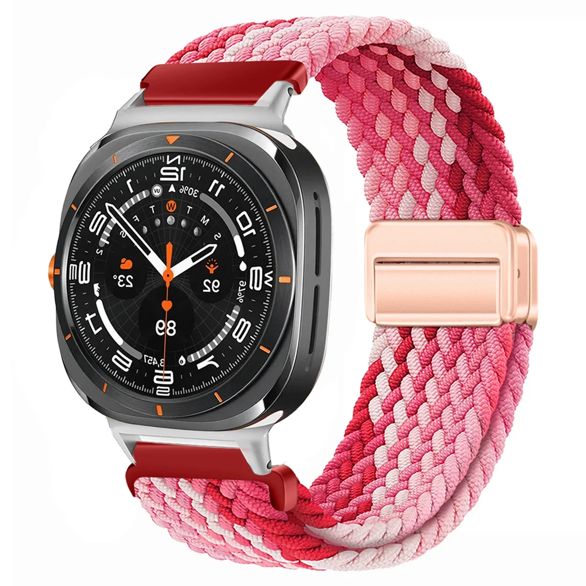 Magnetic Nylon Braided Sport Bracelet Strap