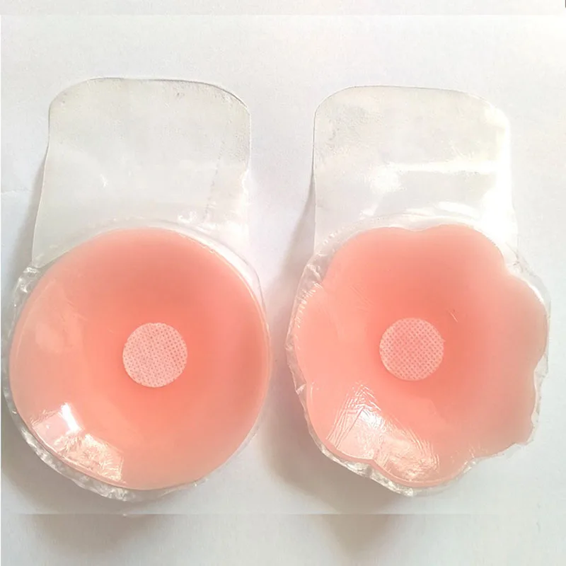 SiliconeNippleCoverLiftUpBraStickerCakesBodyAdhesiveInvisible