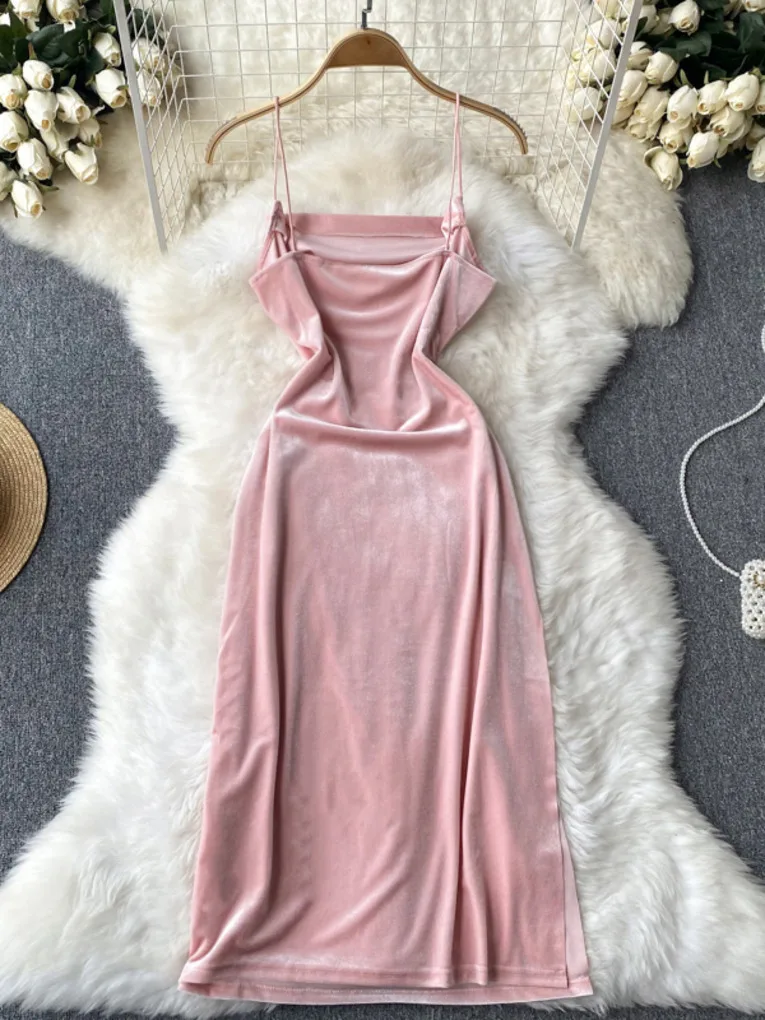 chinese dress ladies NOLIE Velvet Cutout Mesh Mini Dress main image 0