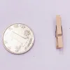 Hot Sale 50PCS/pack Hot Sale Mini Natural Wooden Clothes Photo Paper Peg Pin Clothespin Craft Clips School Office Stationery - Image 6