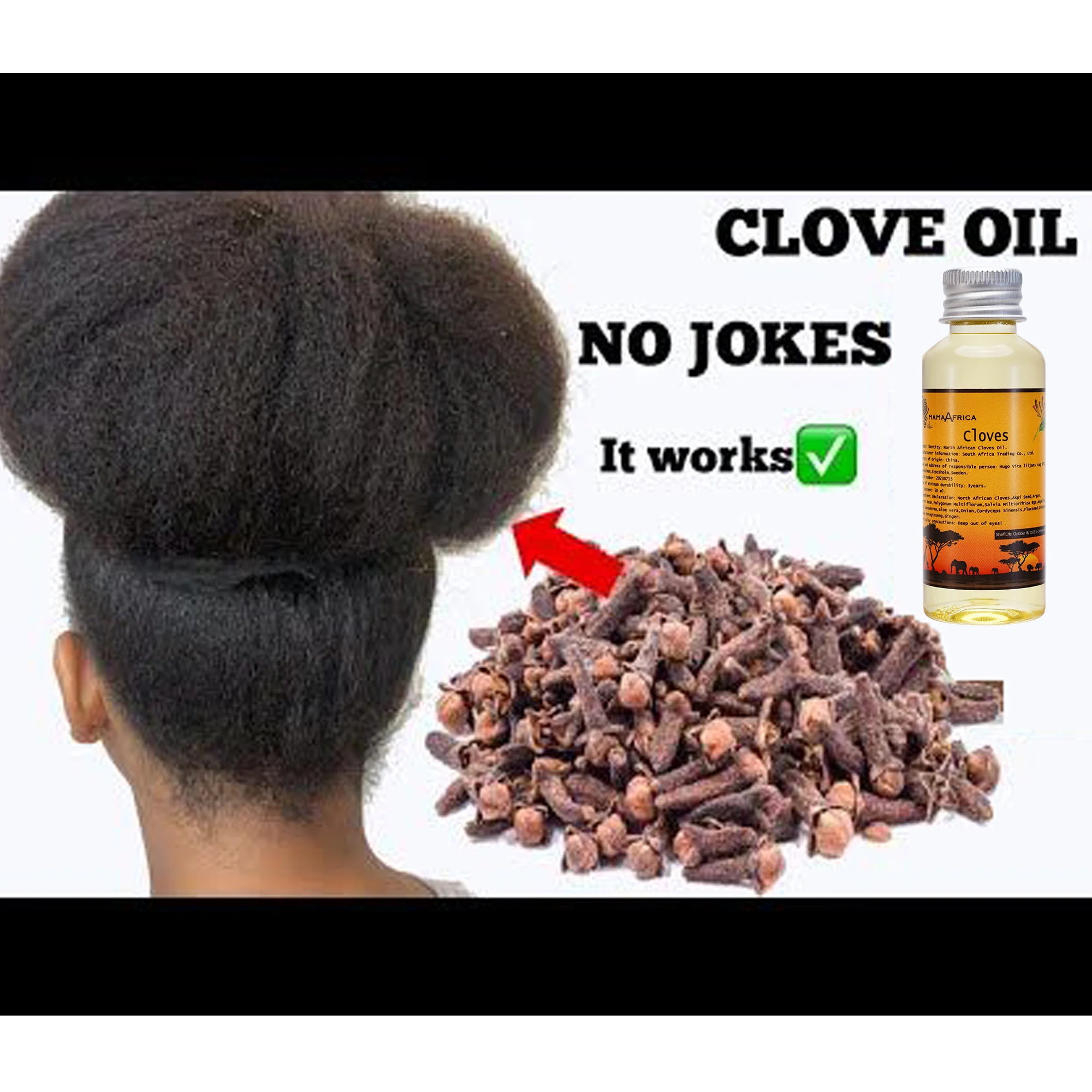 Clove and Rosemary Oil for Maximum Hair Growth and Thicker Hair Within 2 Weeks