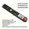 4 In 1 Digital Angle Finder Digital Protractor Angle Measuring Tools 3 Different Bubbles Spirit Level Ruler For Woodworkers 6
