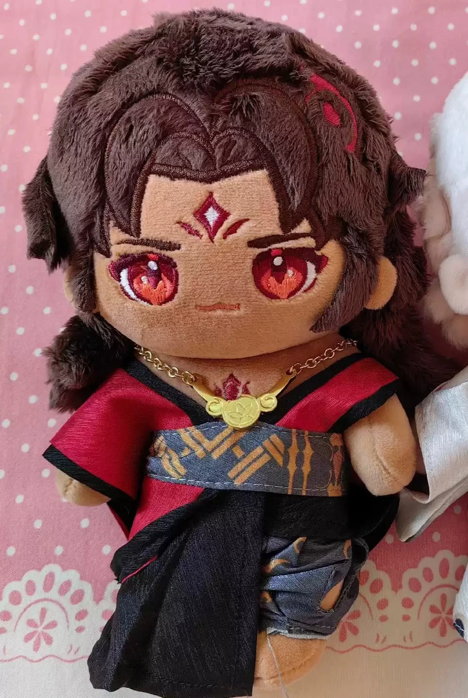 

Anime Game Onmyoji Asura Cosplay Cute Doll Body Plush Stuffed Throw Pillow Plushie 20CM Mascot Gift