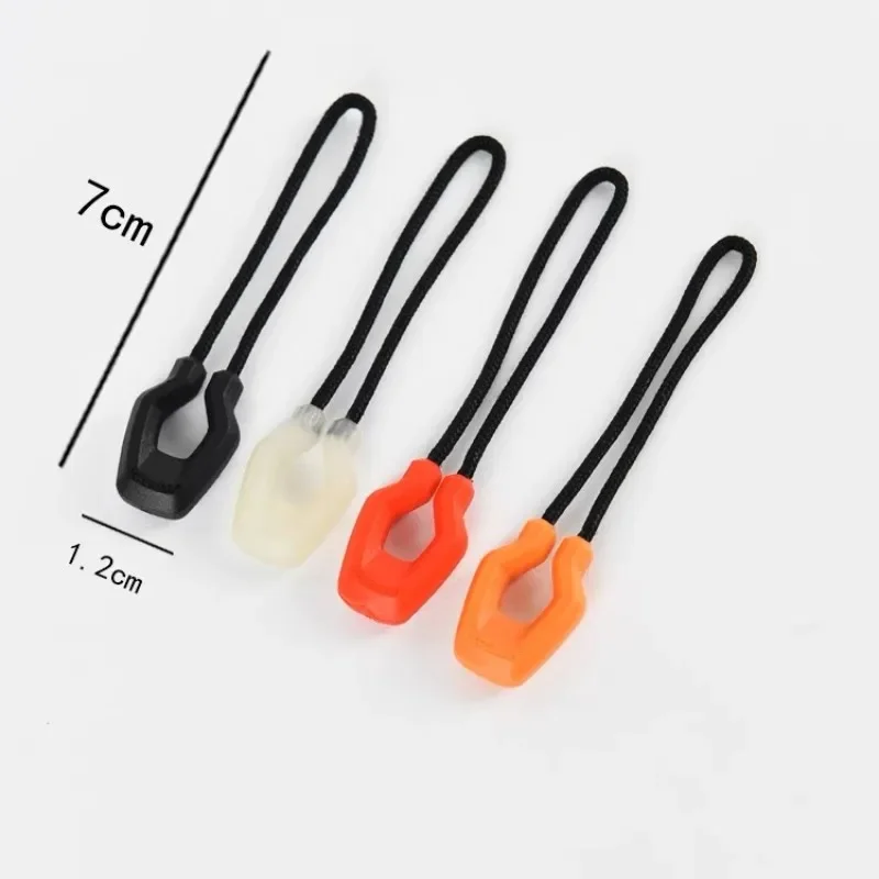Zipper Pullers Zipper Extension Knapsack Jacket Zippers Accessories 10pcs/lot