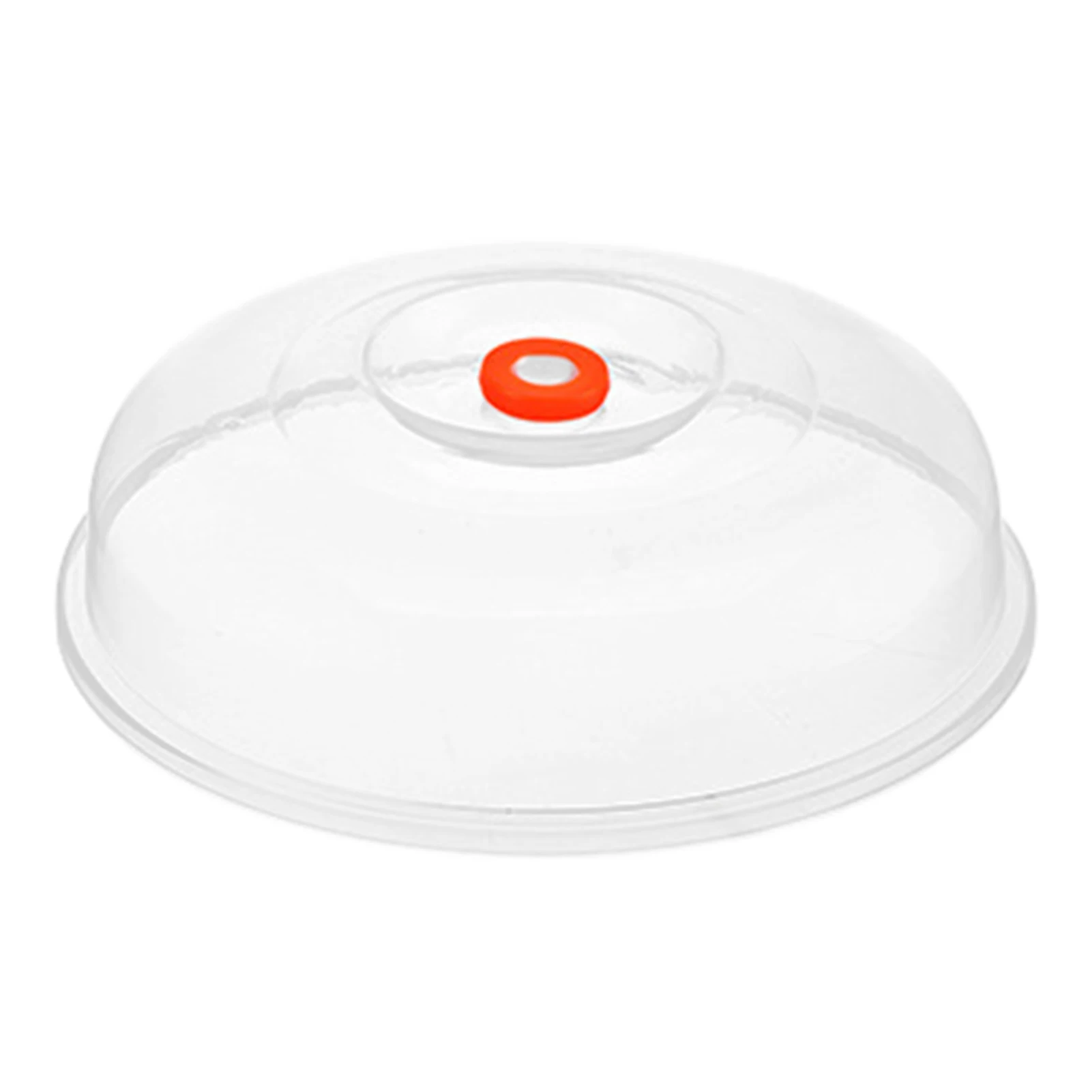 

Transparent With Steam Vent Easy Grip Handle Leak Proof Air Hole Design Sealed Anti Splatte Microwave Cover Food Convenient