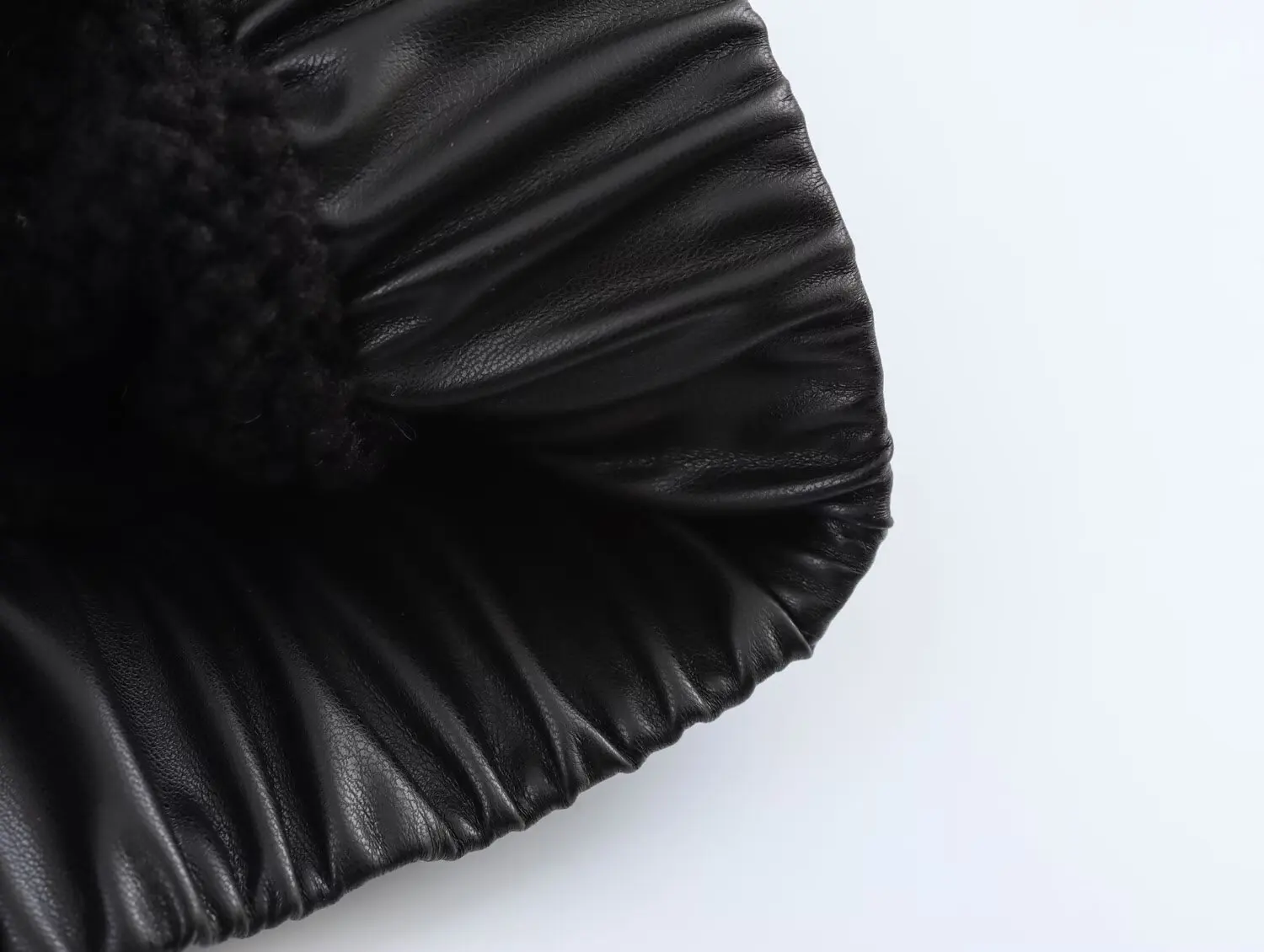 Leather Jackets Women's Black Coat Casual Loose Long Sleeve Tops Faux Jackets 2024 inszart Streetwear With Zipper Woman Jackets