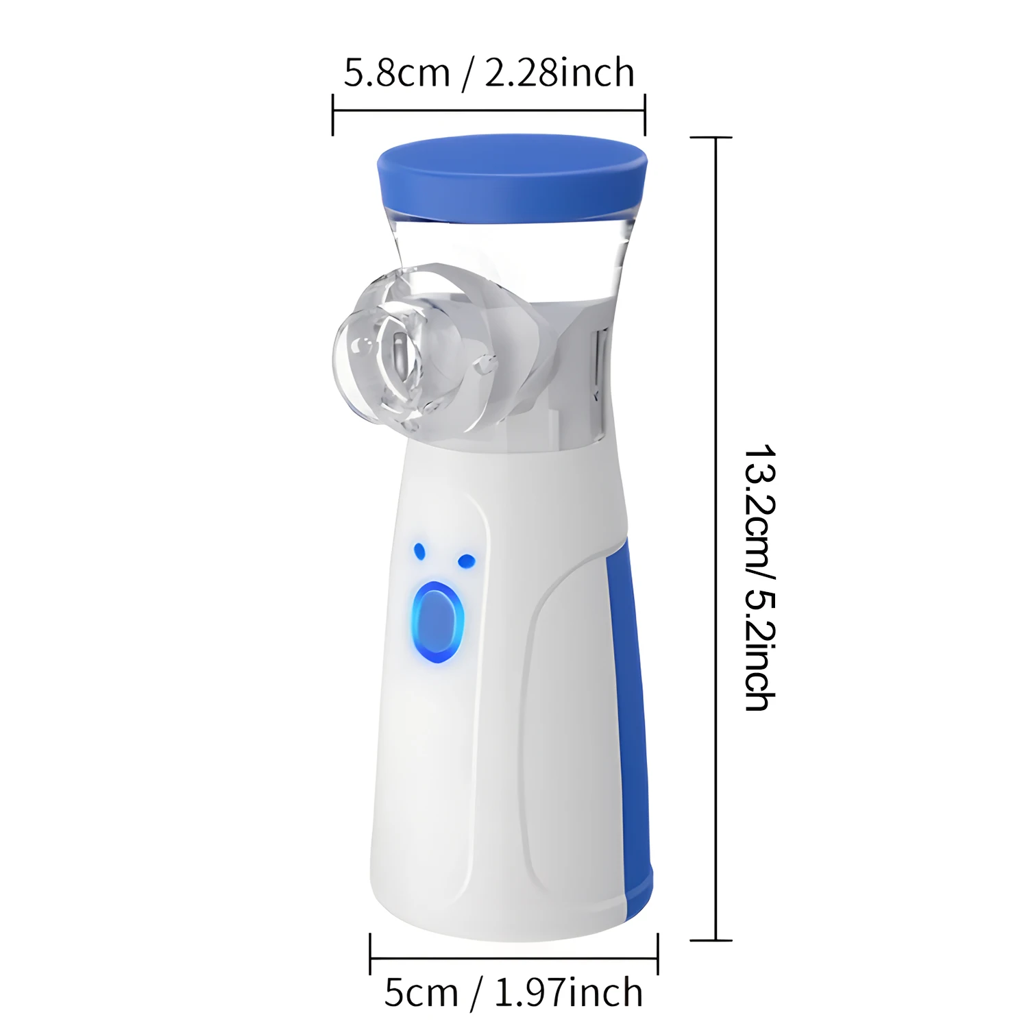 Medical Nebulizer Mesh Nebulizer Handhe Portable Nebulizer Inhalator Adult Kids Mini Silent Steam Nasal Humidifier Inhaler Tools Medical Nebulizer Asthma