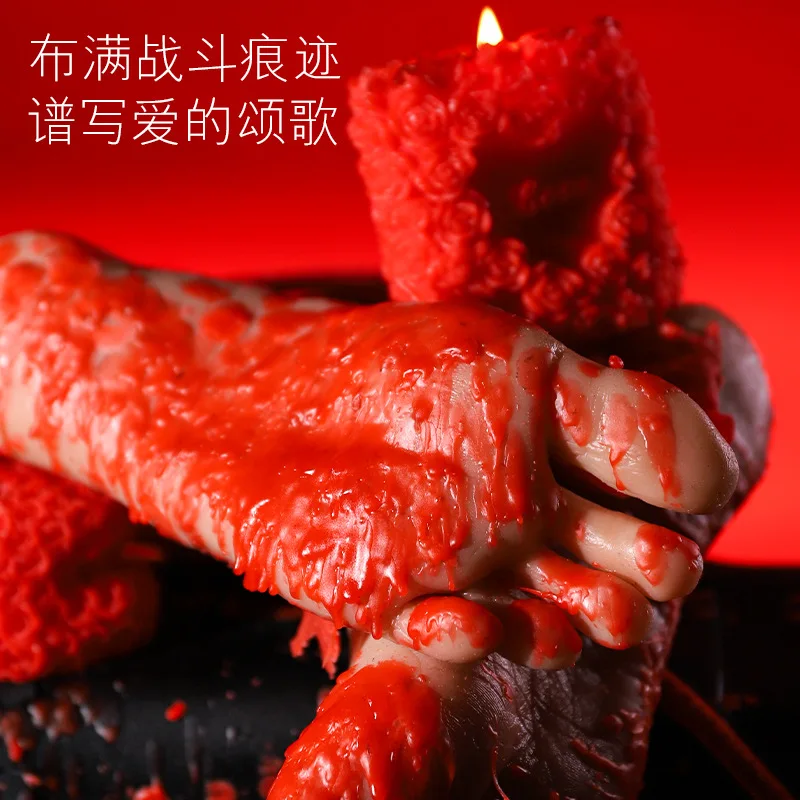 Long LovesmSex Toys Cat's Paw Rose Low Temperature Candles Couple Flirting Props Alternative Passion Training