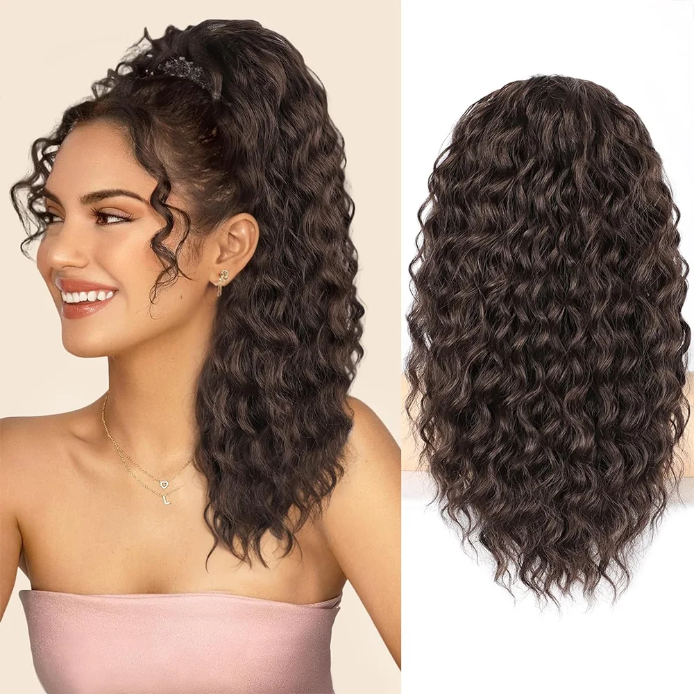 Synthetic Drawstring Ponytail Extension