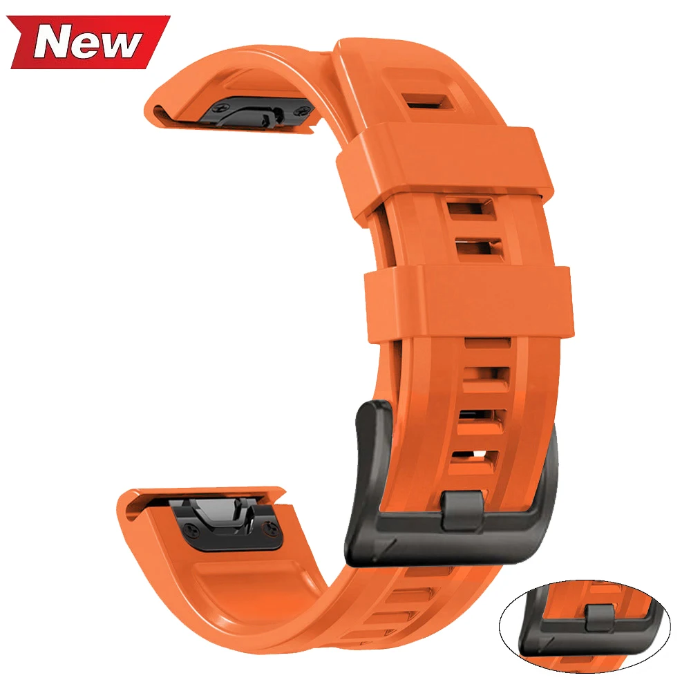 Enhanced Silicone Sports Bracelet with QuickFit Technology
