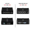 Fanless Mini PC Server Firewall Intel Celeron J1900 J4125 4LAN Gigabit Ethernet Mini Computador Windows 10 PfSense Linux Router 6