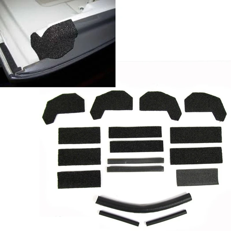 Hard Top Foam Blocker Seal Kit 68026937AB  for Jeep Wrangler JK  2007 2018| | - AliExpress