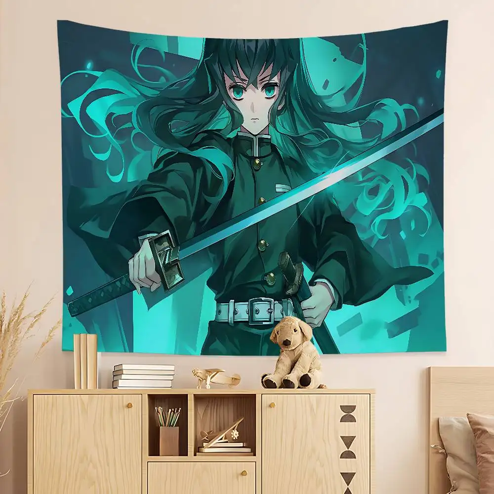 Muichiro Tokito Anime Tapestry - Sci-Fi Art