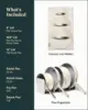 Pots, Pans, 3 Lids and Kitchen Storage - Non Toxic - Oven Safe & Compatible 3