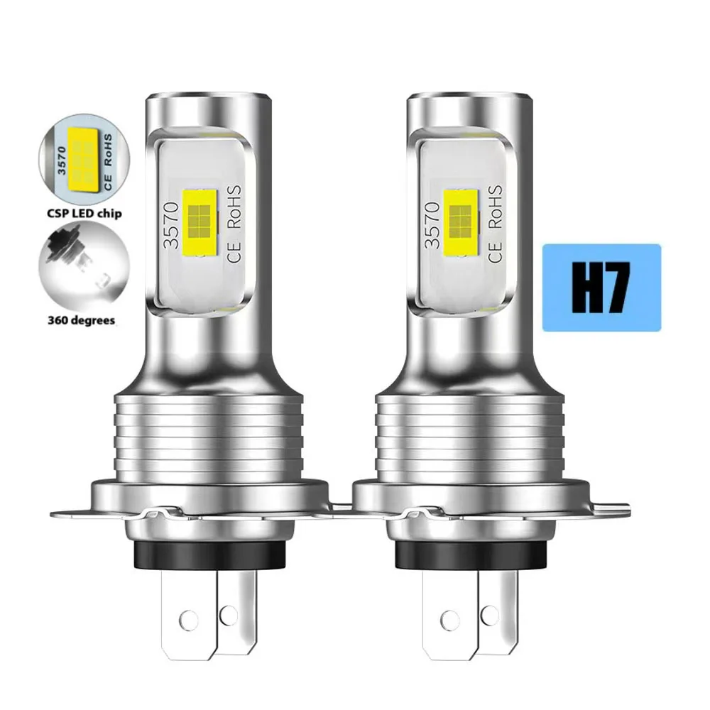 

2 шт., автомобильные фары H1 H8 H9 H11 9005 9006 6000K 12 в 24 В