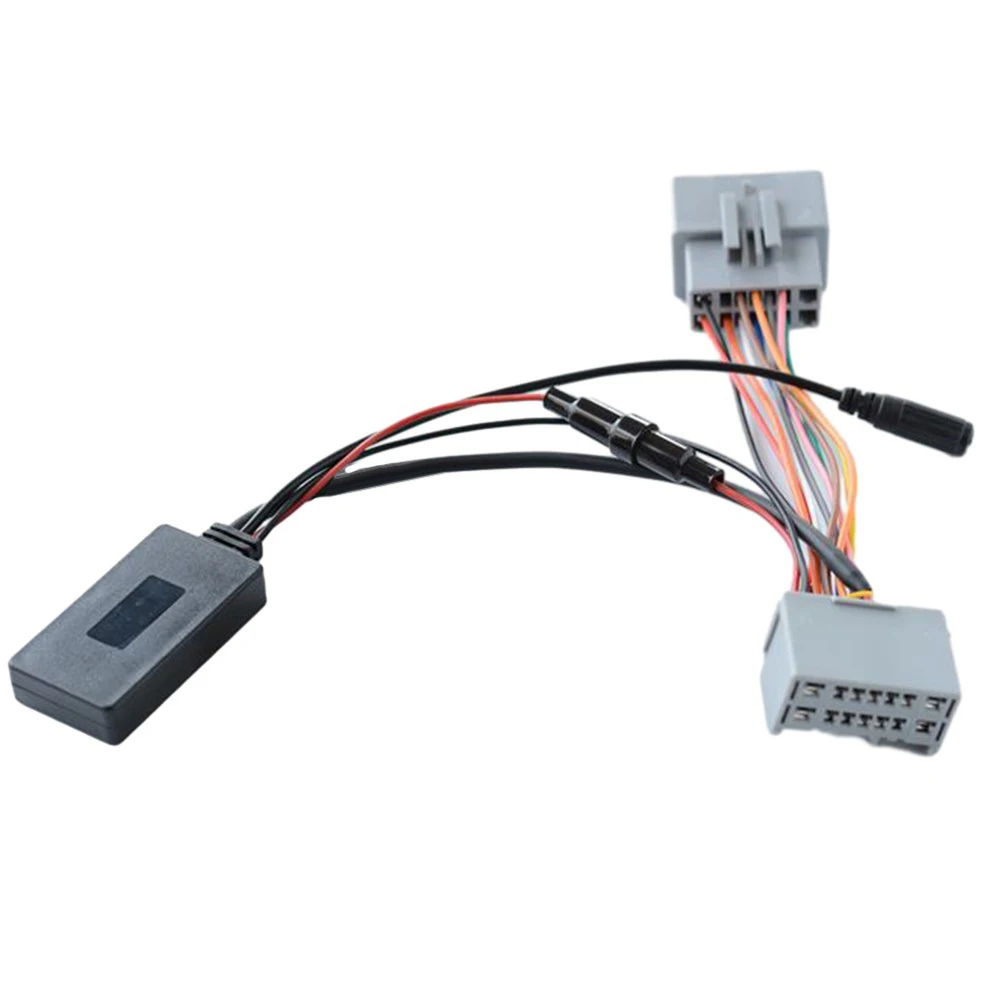 

For Volvo S60 2004-2019 Compatible-BT Module Audio Cable Adapter ABS Central Control Player Compatible For Volvo C70 2005-2013