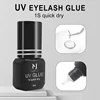 UV Eyelash Glue Waterproof Cosmetic Glue Eyelash Extension Products Dry Quickly 1 Second Lasting 100 Days UV Glue 5ml for Lash 4