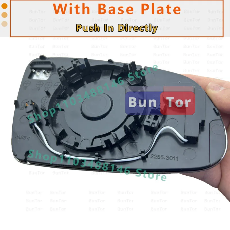 현대 코나 용 LH & RH 백미러 2018 2019 2020 2021 2022 2023/87611-J9010 87611-J9020/자동차 윙 미러 렌즈 액세서리