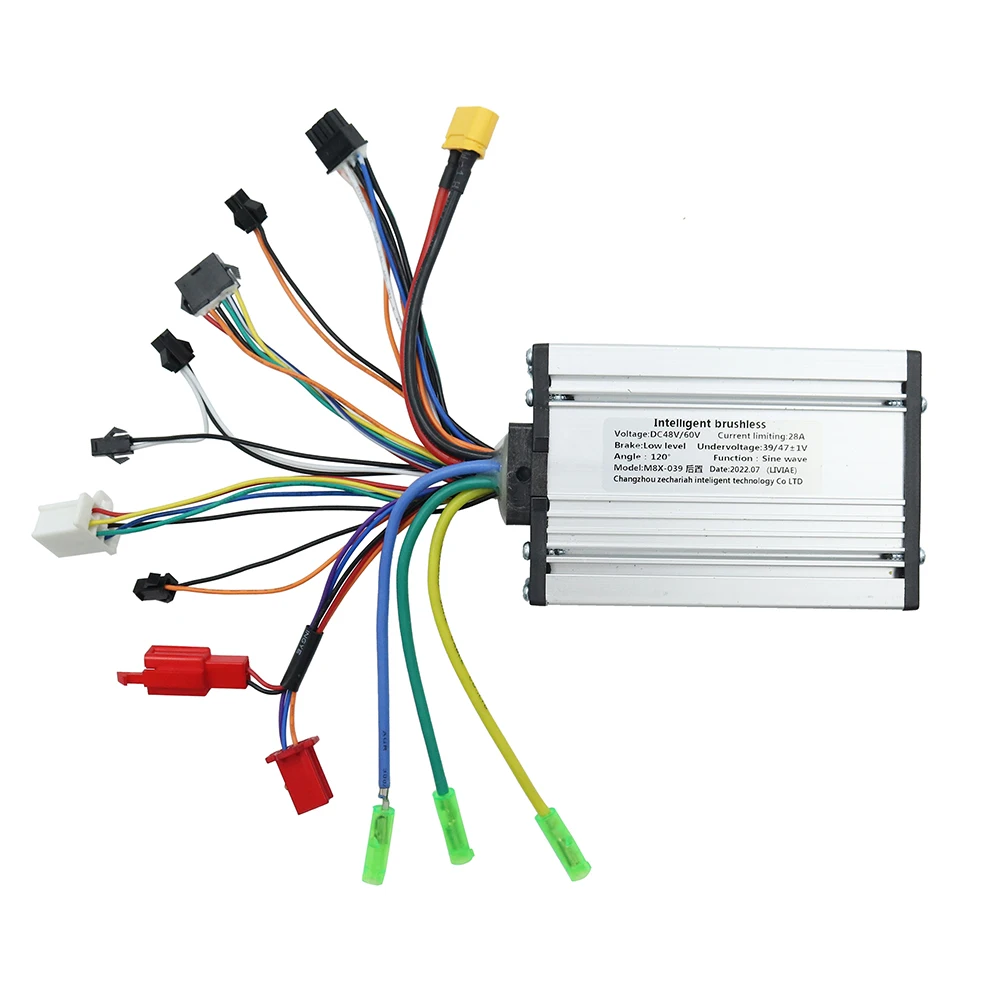 Electric Scooter Repair Part 48V60V 28A Dual Drive Controller High Quality LCD Instrument Switch Accelerator With Medicine Spoon