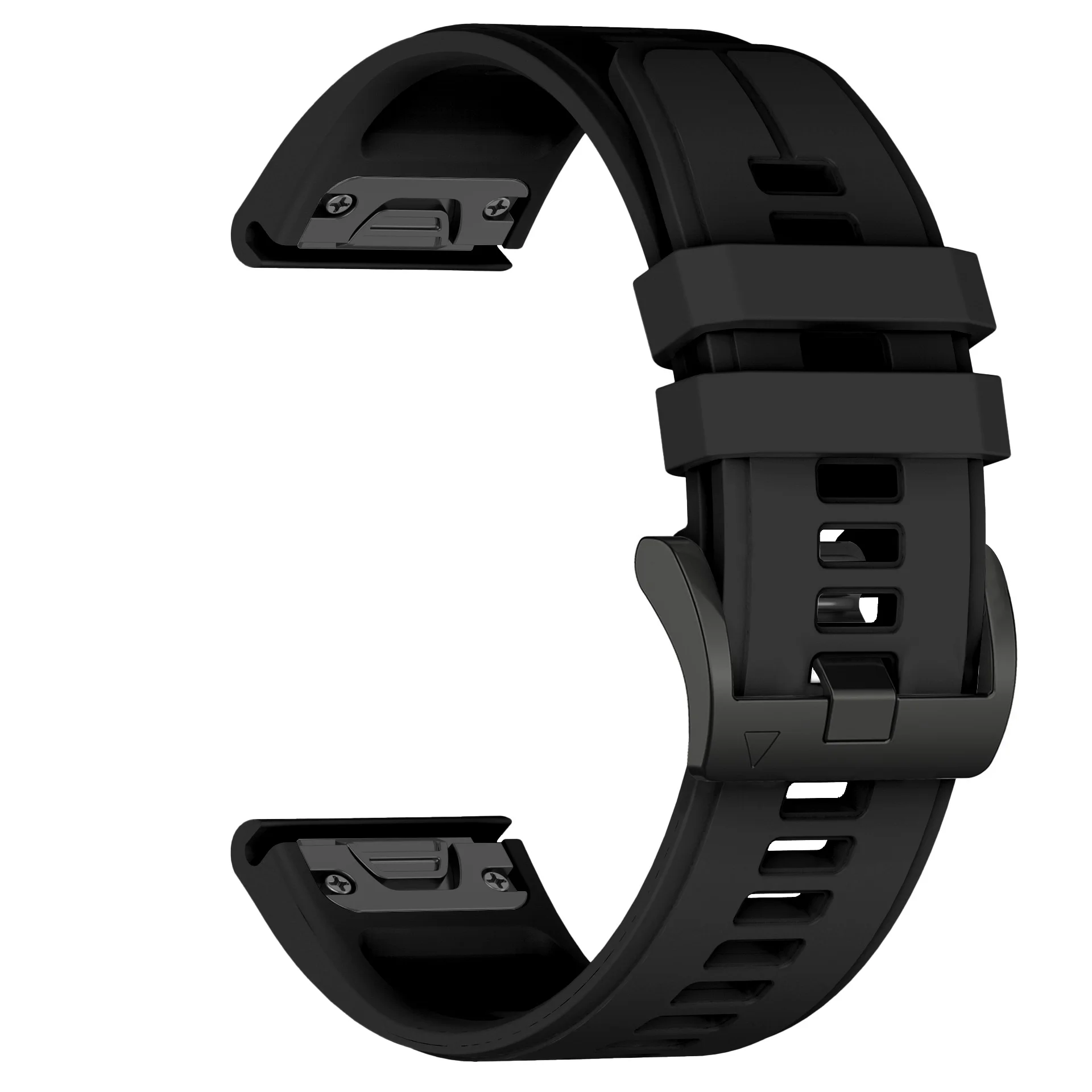 Silicone Wrist Strap Bracelet, 22mm/26mm,
