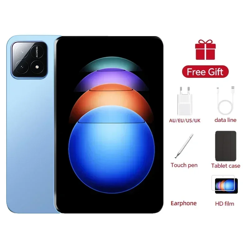 thumbnail image 1 of Tableta Xiao Pad 6S Pro 2024 con Android 14, 11 pulgadas, HD 4K, versión global original, 16 GB + 1 T, 20000 mAh, GPS, 5G, tarjeta SIM dual, WiFi, 1 of 5