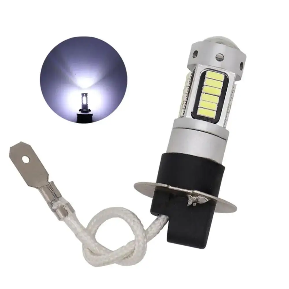 

Супер яркое освещение H3, 2 шт., белая лампа для автомобильных фар, 6000K, лампа для автомобиля, лампа для дневных ходовых огней, противотуманная фара с углом 360 °, 12 В, C0Z8