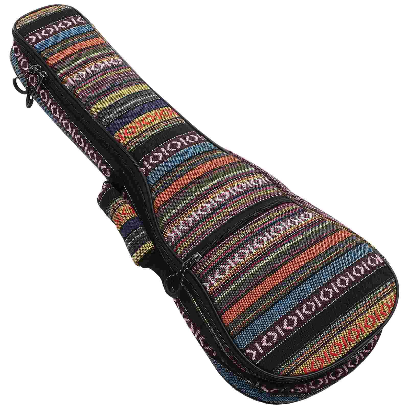 

Concert Ukulele Bag Thicken Padded Ukulele Case Portable Uke Bag Backpack