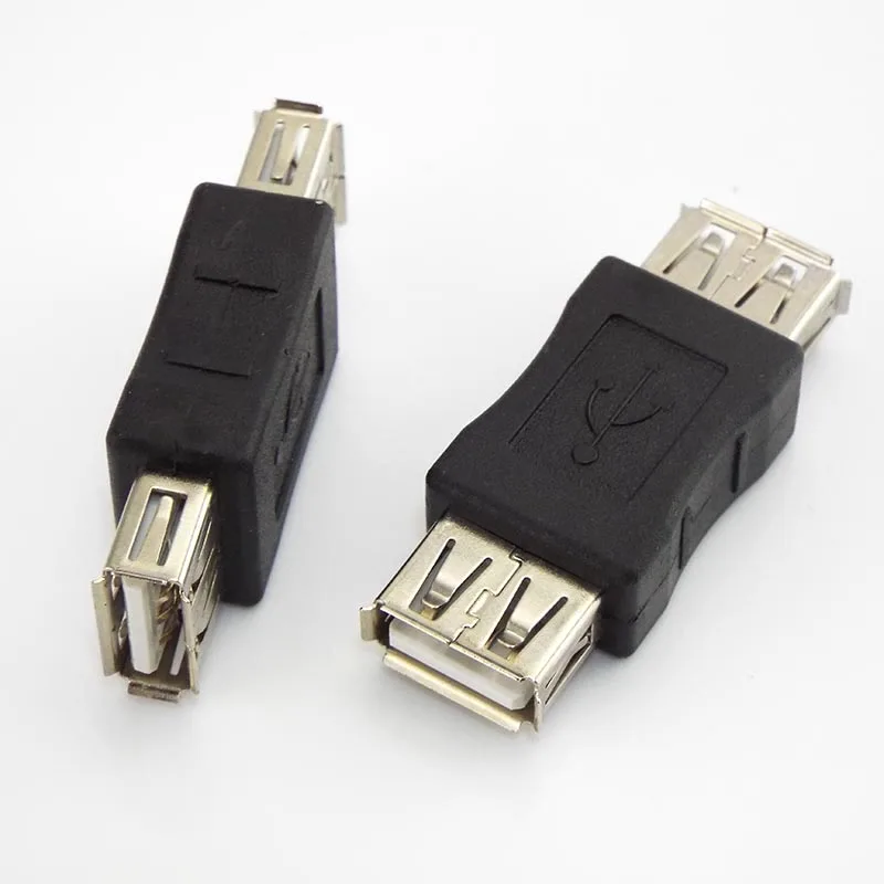 USB 2.0 Type A Female to Female Coupler Adapter and Male to Male Extender Converter