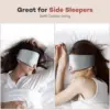 Mulberry Silk Sleeping Mask Eyepatch Blocking Light Eyemask Eyeshade Soft Padded Slaapmasker Travel Sleeping Aid for Sleep Patch 4