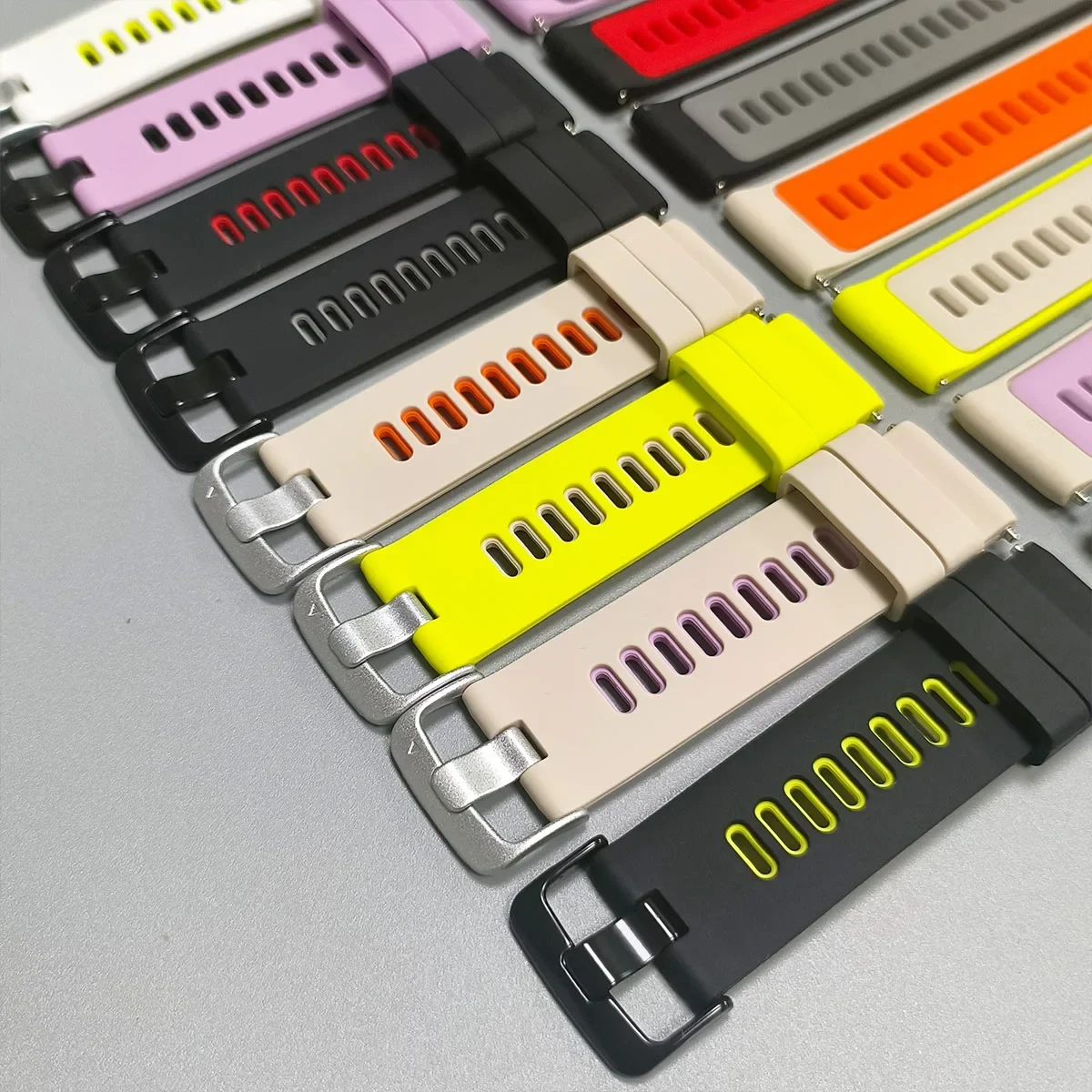 Official Silicone Sport Band Replacement Strap for Garmin Forerunner Series