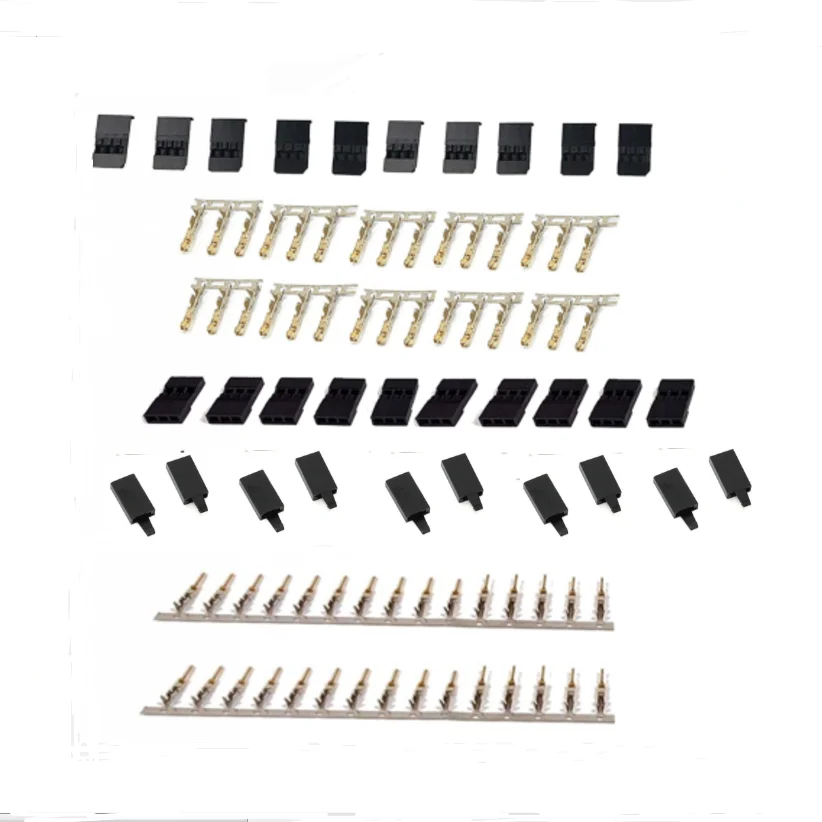 510pairsJrFutabaServoReceiverConnectorPlugwithLockandMale