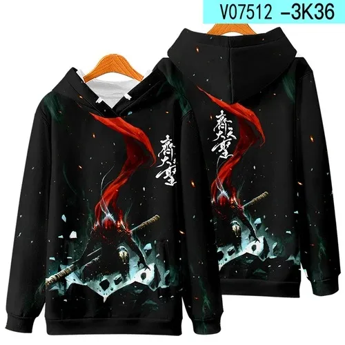 Monkey King Sun Wukong 3D Print Oversized Women/Men Hoodie Sweatshirt Streetwear Hip Hop Pullover Hooded Jacket Male Tracksuit