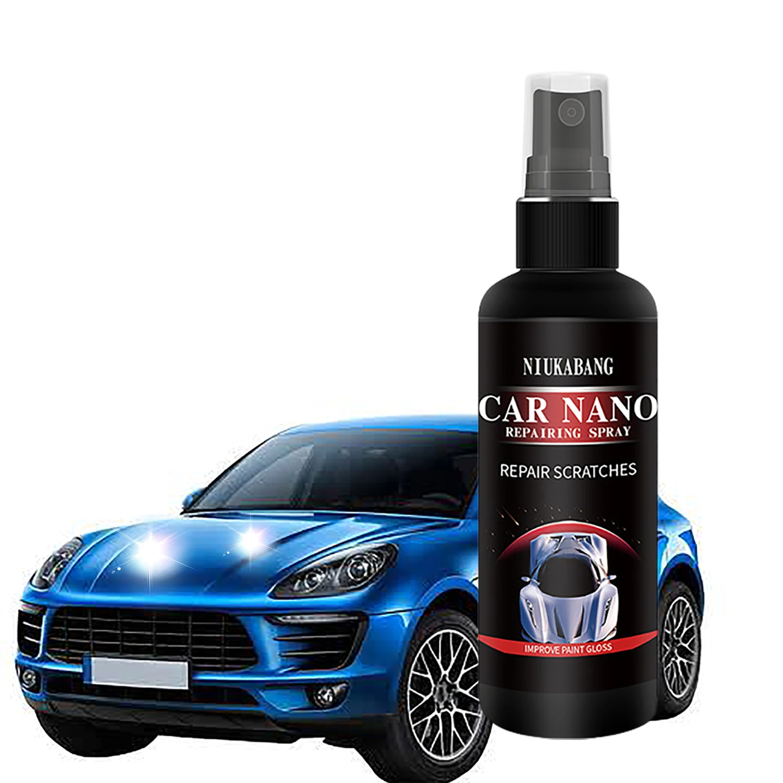 50/100ml Nano Car Scratch Removal Spray Repair Nano Spray Scratches Car Scratch Repairing Polish Spray Car Ceramic Coating