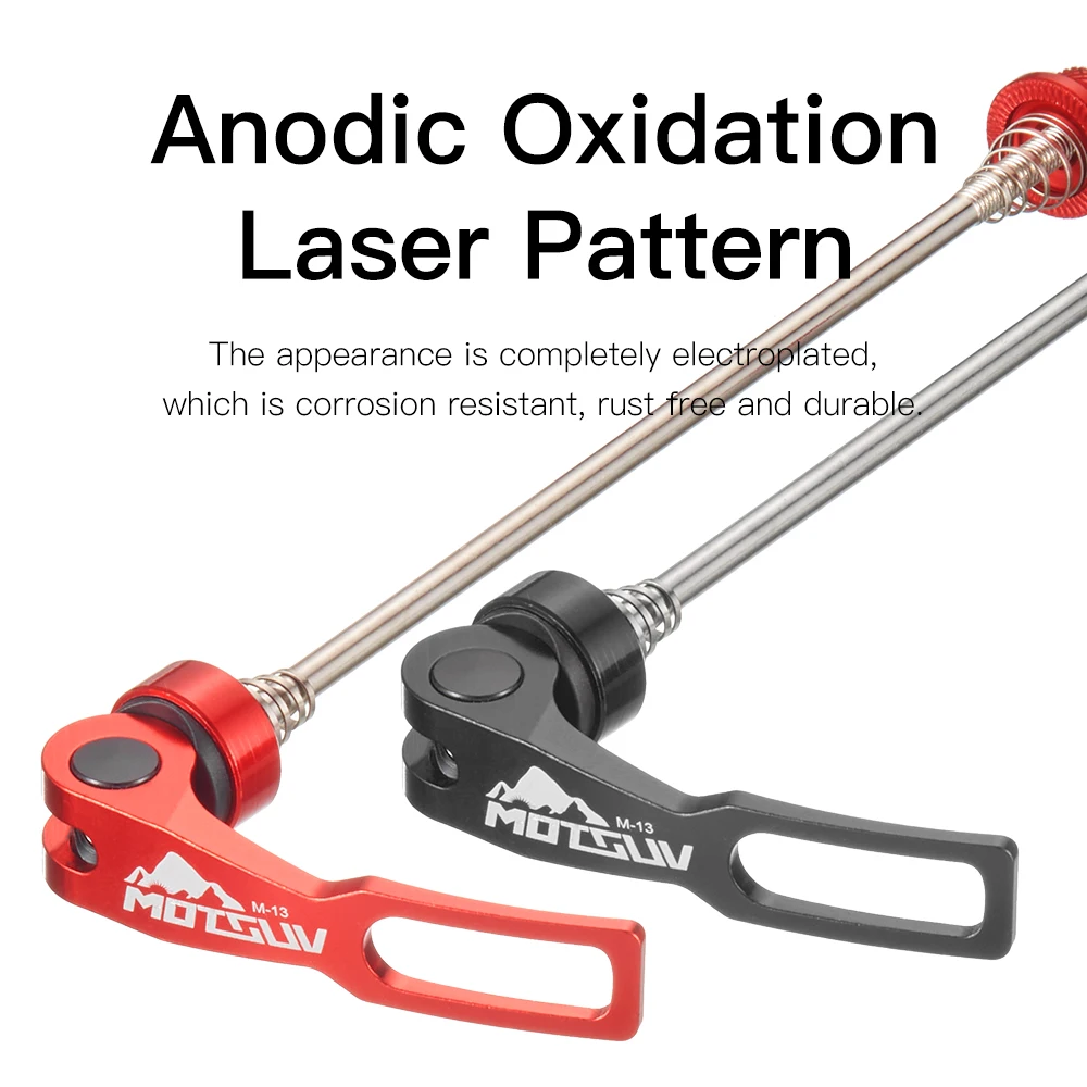 Bicycle Quick Release Skewer 1 Pair Bicycle Skewers MTB Mountain Bike Ultralight Quick Release Skewers QR 100mm 135mm for mountain Road Bike hub 9mm 5mm