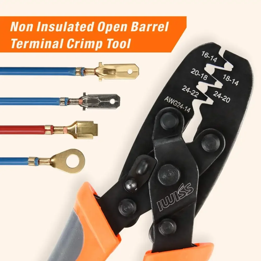 IWS-1424A 압착 플라이어, 몰렉스 스타일 DELPHI AMP TYCO 터미널 크림퍼, 자동차 터미널 압착 와이어링 하네스 도구