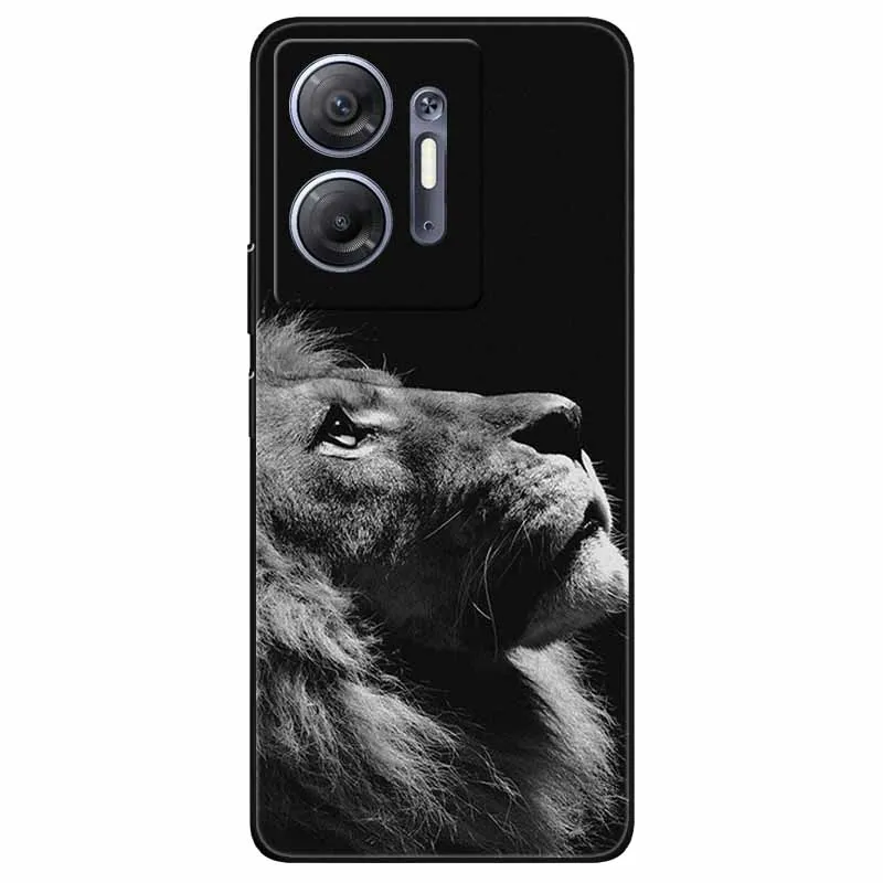 Lovely Silicone TPU Soft Phone Cover - Shockproof  Shell with Cute Cat Design