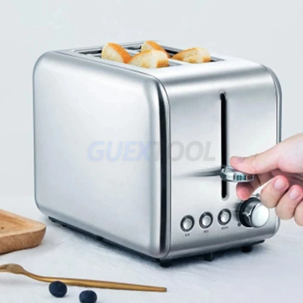 Toast electric toaster household automatic breakfast machine heating bread machine adjustable temperature